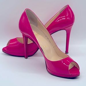 👄🔥HOT SHOE ALERT!! Christian Louboutin Patent Yolanda 100mm🔥👄